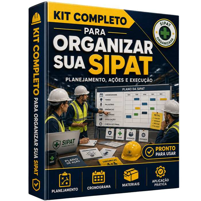Capa do bônus Kit Completo para Organizar sua SIPAT