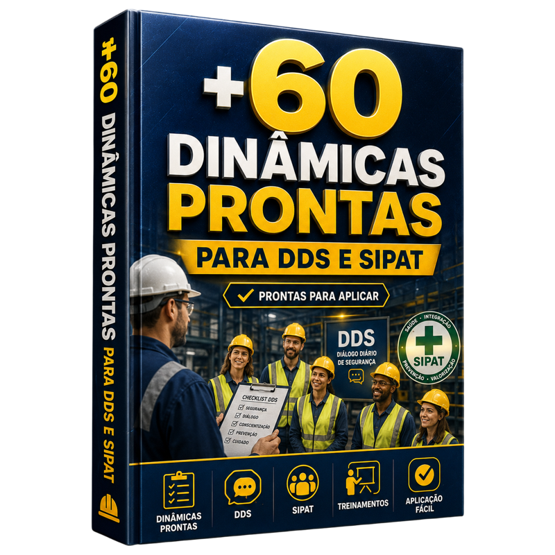 Capa do material digital 60 Dinâmicas para DDS e SIPAT